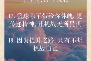 篮球训练刻苦赞美词汇有哪些